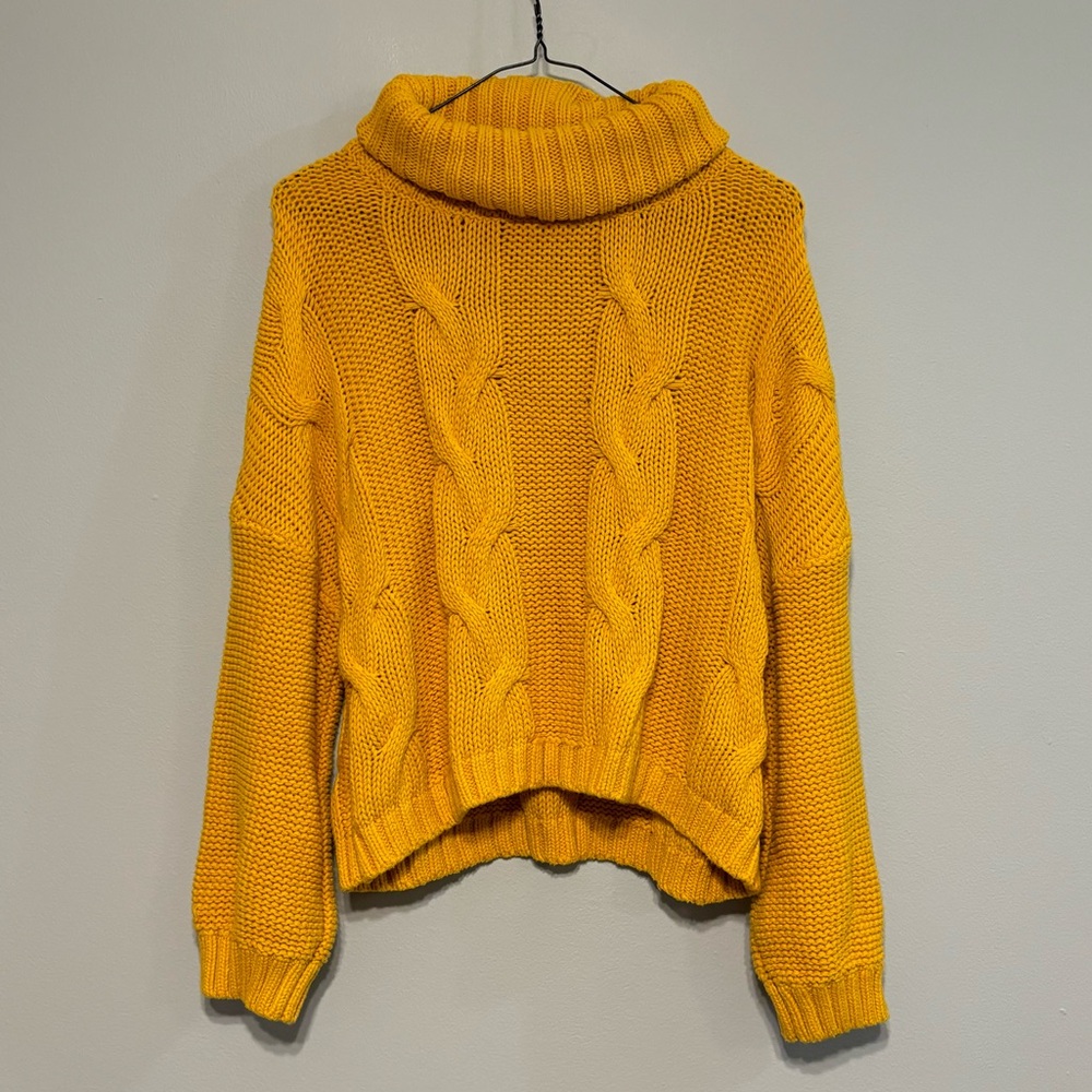 Velma Style Yellow Knit Sweater (Scooby Doo Cosplay)